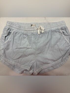 Billabong Light Gray Elastic Waist Shorts